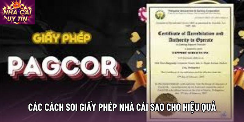 Các cách soi giấy phép nhà cái sao cho hiệu quả Các cách soi giấy phép nhà cái sao cho hiệu quả