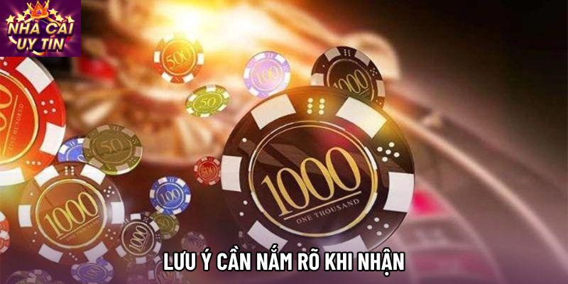 Lưu ý cần nắm rõ khi nhận Lưu ý cần nắm rõ khi nhận